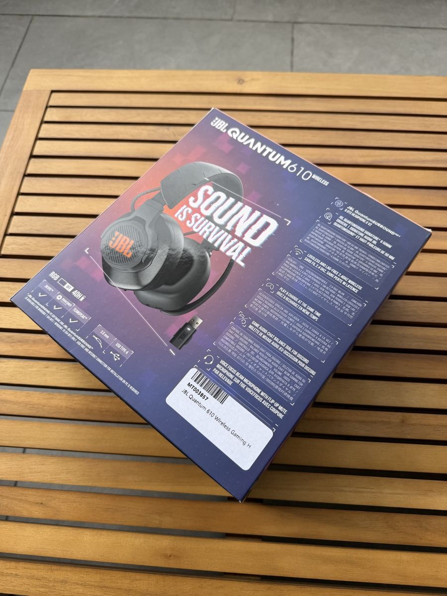 JBL Kopfhörer: JBL Quantum 610 Wireless Gaming Headset schwarz neu – Neu und originalverpackt aus Thun von sansan01 1