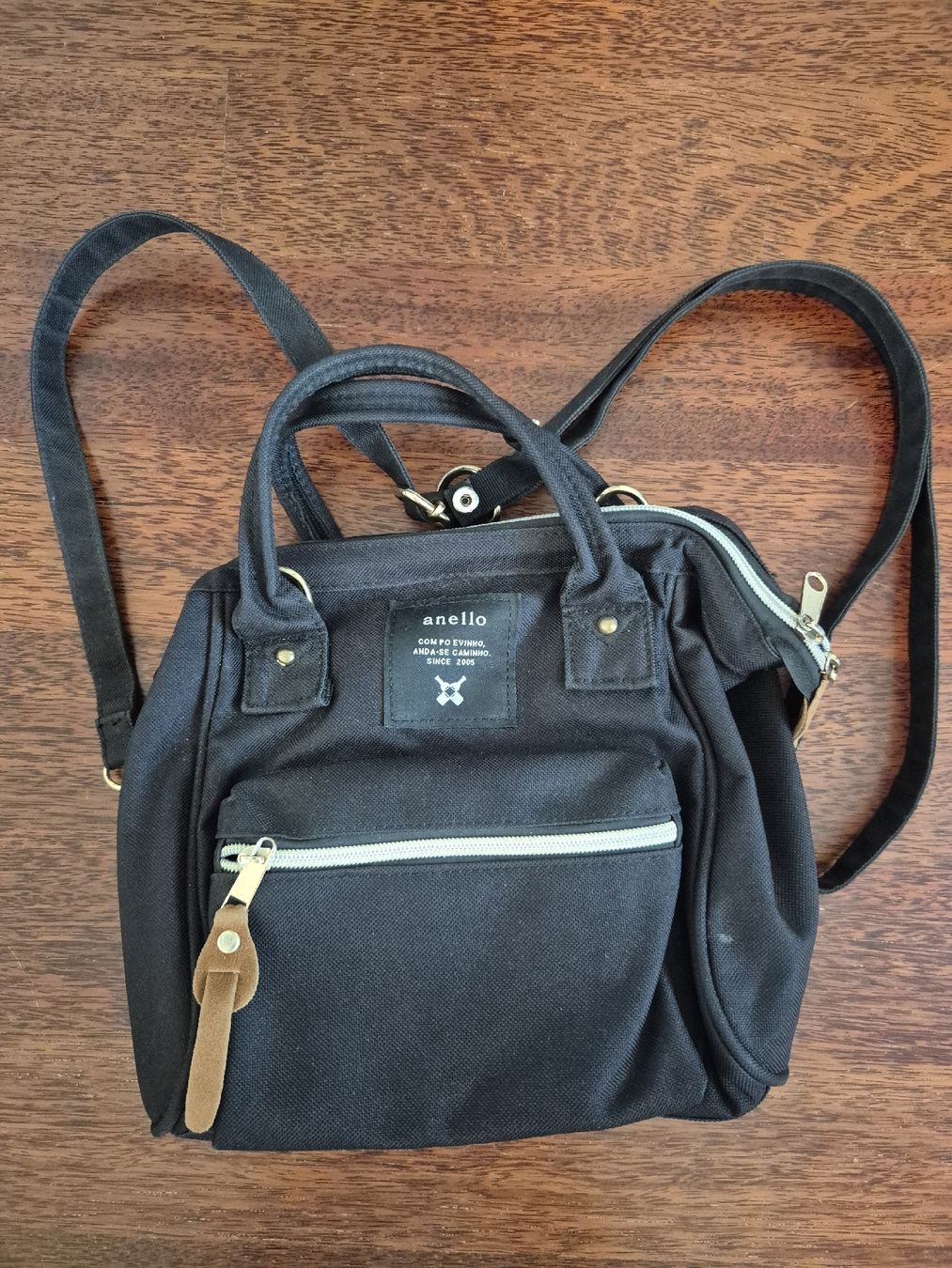 Zaini: Kleiner schwarzer eleganter Rucksack – Nuovo (secondo la descrizione) da Strengelbach venduto da ich1.0