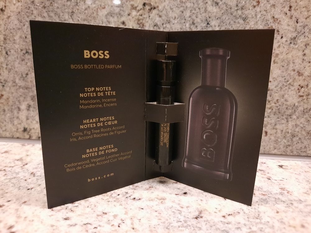 Hugo Boss Bottled Parfum Probe - Neu! 🖤💫🥸🌟🌠1.2ml (Neu und ...