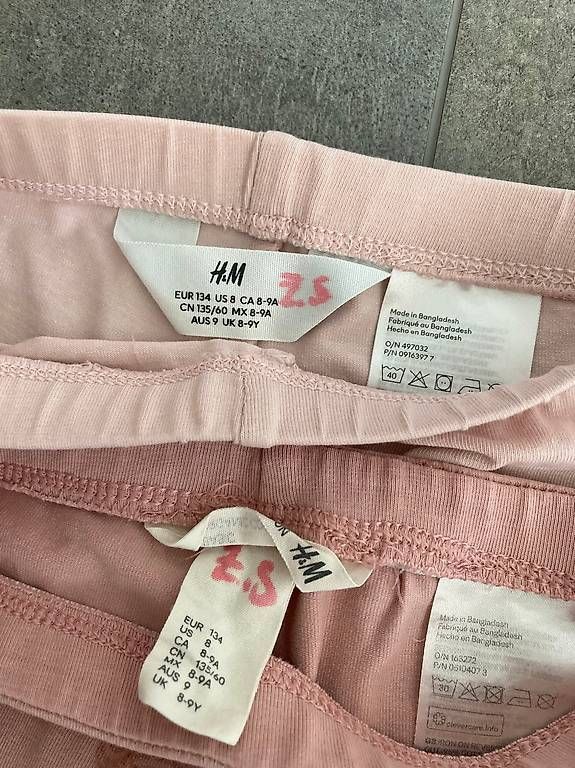 Strümpfe & Strumpfhosen: Hübsche kurze Leggings (Gr. 134) – Gebraucht aus Hettlingen von rselchi 3