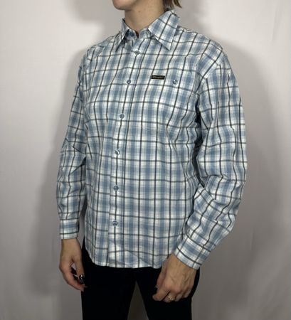 Chemise Wrangler bleu à carreaux - Taille S