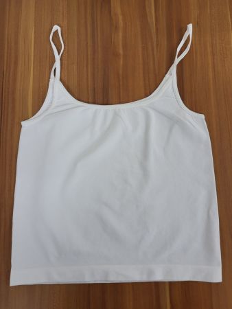 Basic Unterliibli/Top weiss S/M, Neu, Angenehmes Tragegefühl