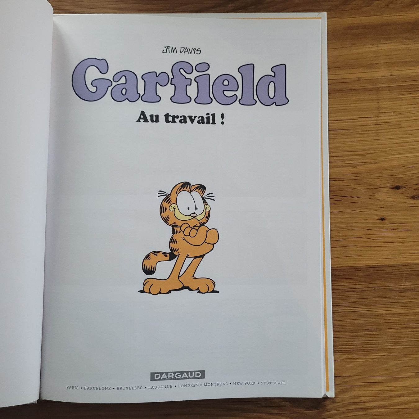 Comics: BD EO Garfield 48. Au Travail – Gebraucht aus Biel/Bienne von Destockweb 1