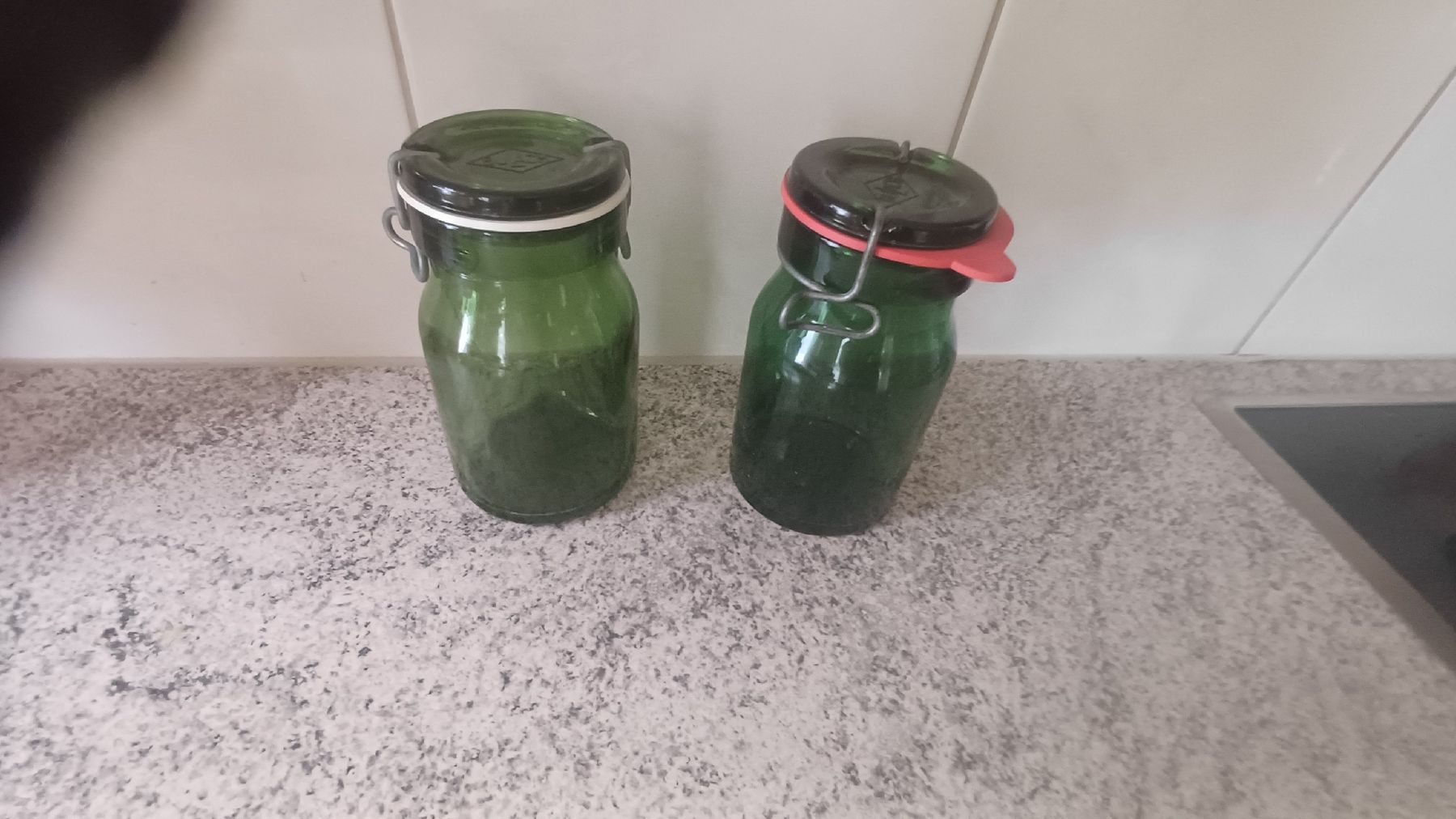 Bülacher Contenitori & Simili: 2 Bülacher Gläser 1/2 Liter  – Usato da Flawil venduto da Naphtali 1