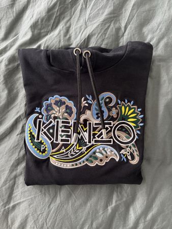 Kenzo Paris Hoodie Brodé Taille M - Excellent État -