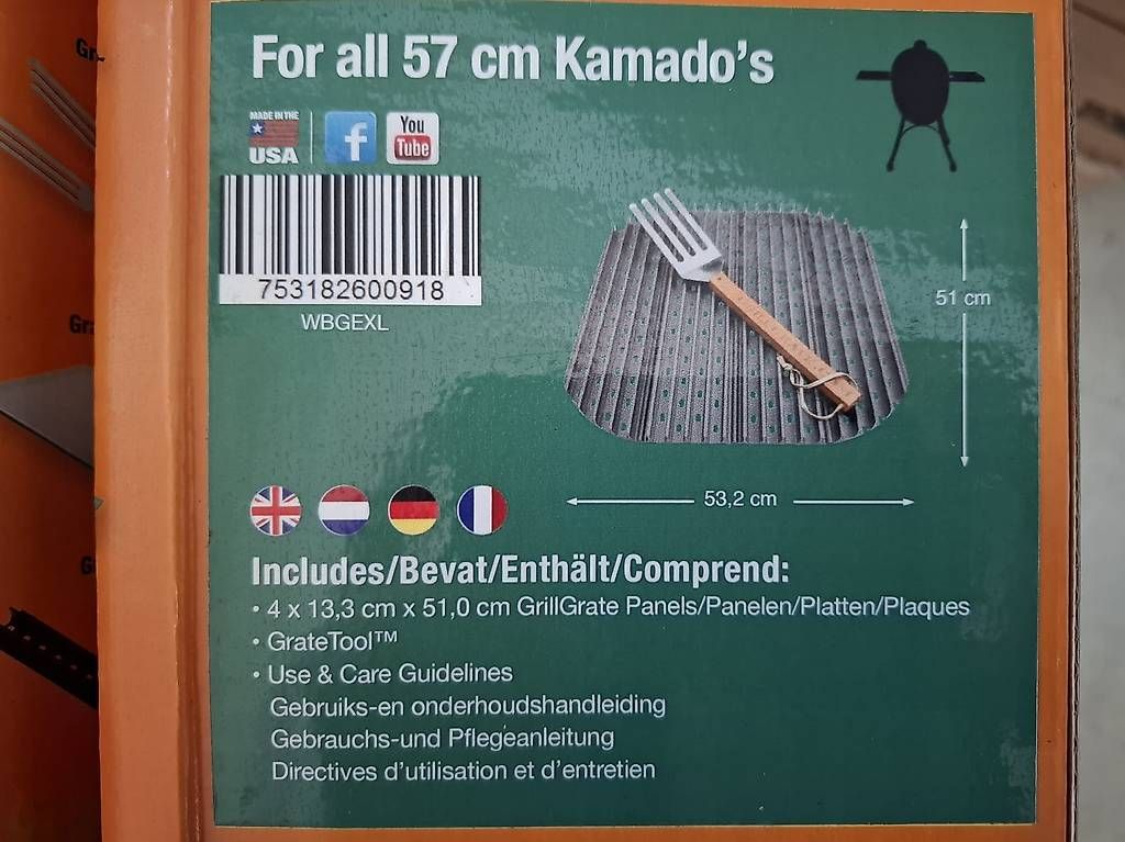 Griglie: GRILL GRATE – Nuovo e nell'imballaggio originale da Trimmis venduto da huettenwart 1