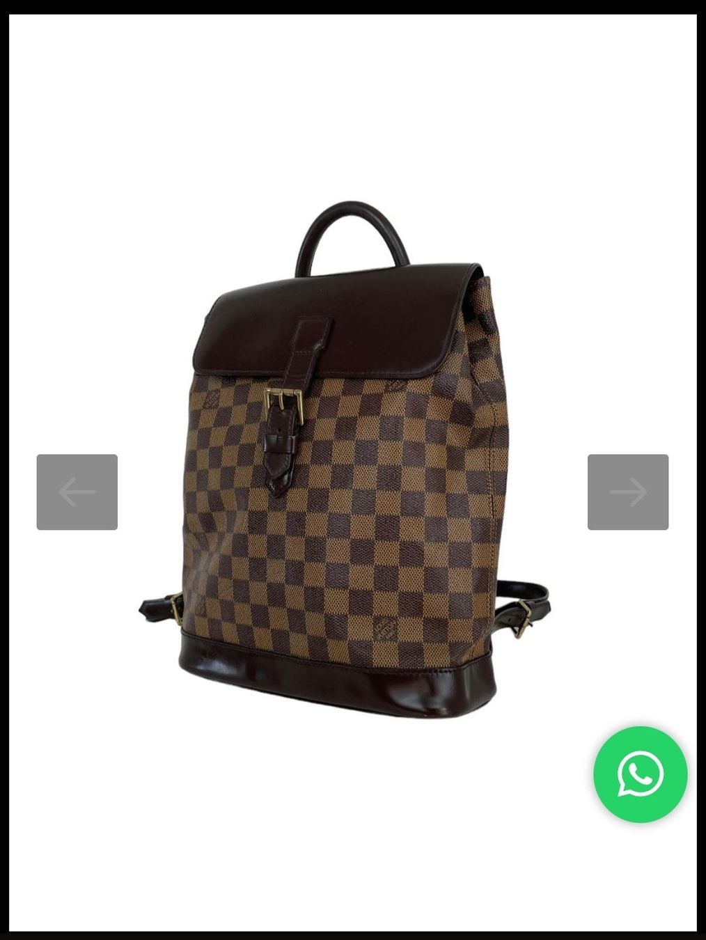 Louis Vuitton Zaini: LOUIS VUITTON DAMIER EBENE BACKPACK – Nuovo (secondo la descrizione) da Cologny venduto da Selin34 1