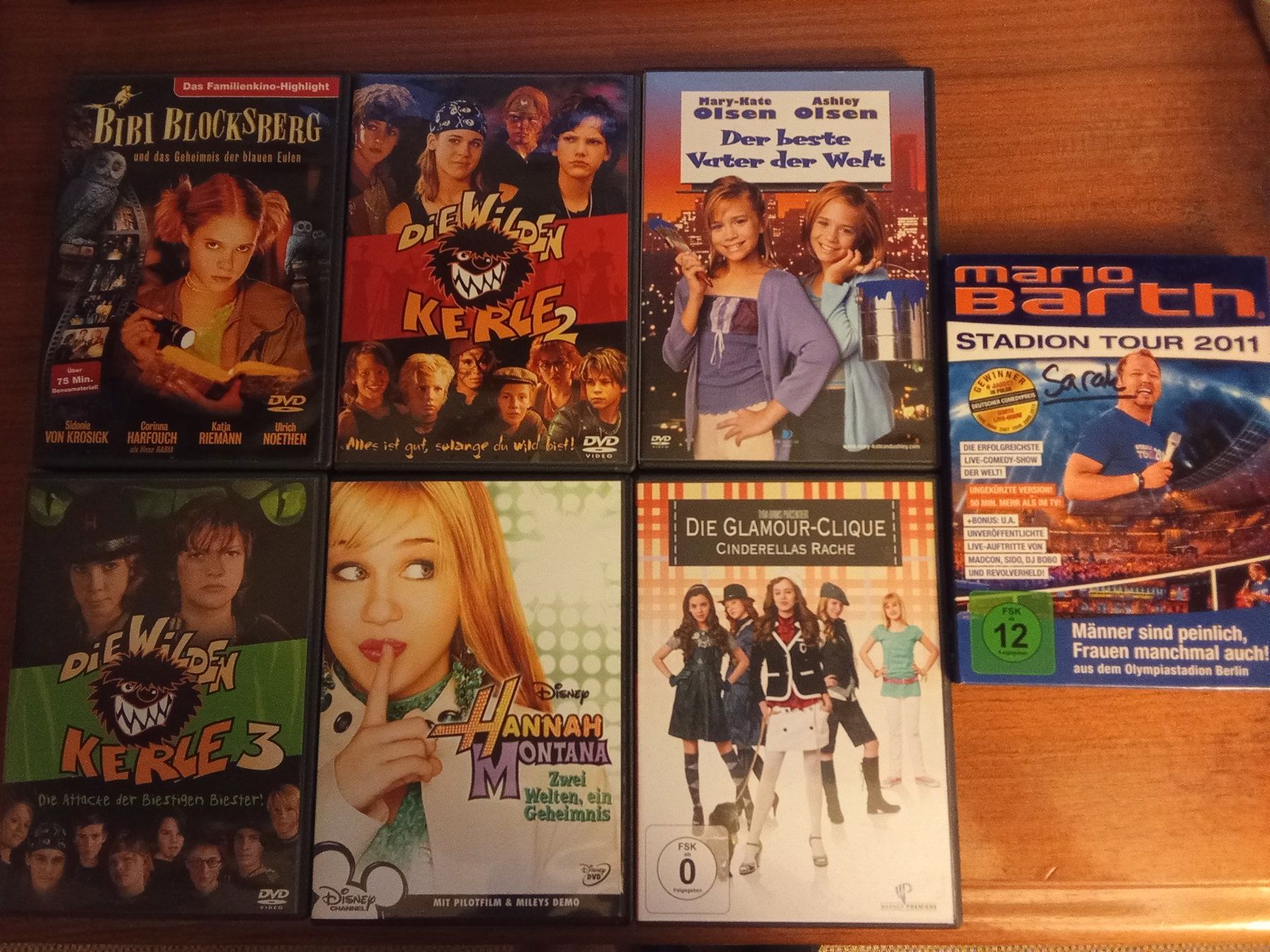 Alle DVDs: DVD Kinderfilme Set Deutsch 8x – Gebraucht aus Siblingen von Jayuah