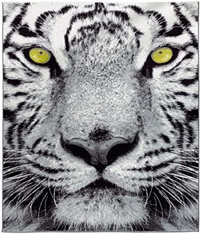 Teppiche: Design Velours Teppich-ANIMAL TIGER – Neu und originalverpackt aus Rupperswil von big-one-sale