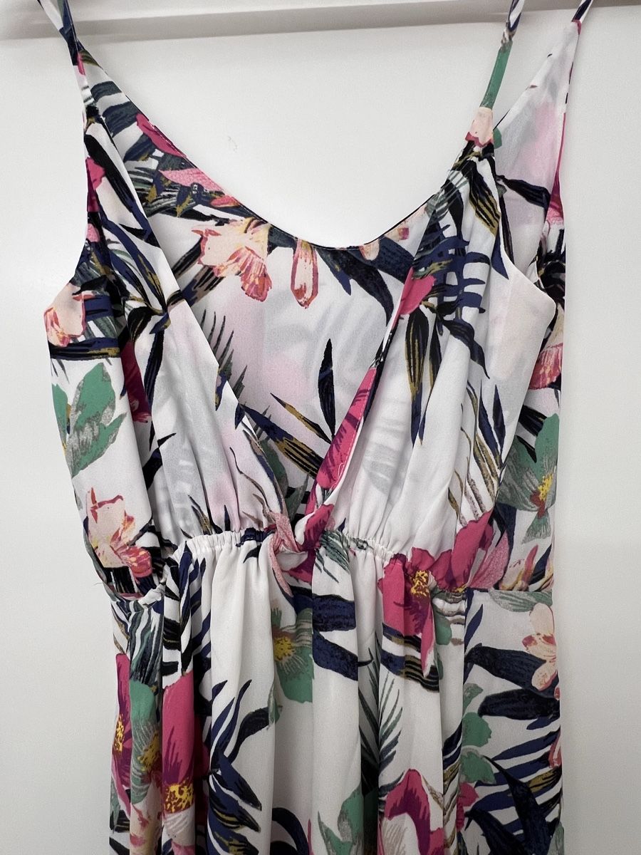 Vestiti: Summer Maxi Dress - Tropical Print, Size 34 – Usato da Obbürgen venduto da szu_vtz9 2