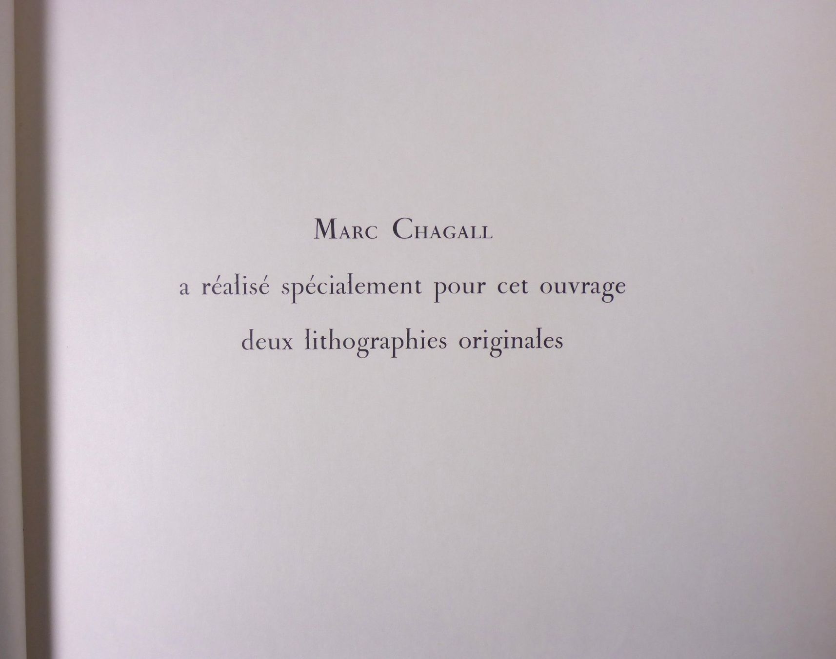 Livres: Marc Chagall: Vitraux pour Jerusalem. Mit 2 O.-Lithos – D'occasion à Erschwil par taglang 1