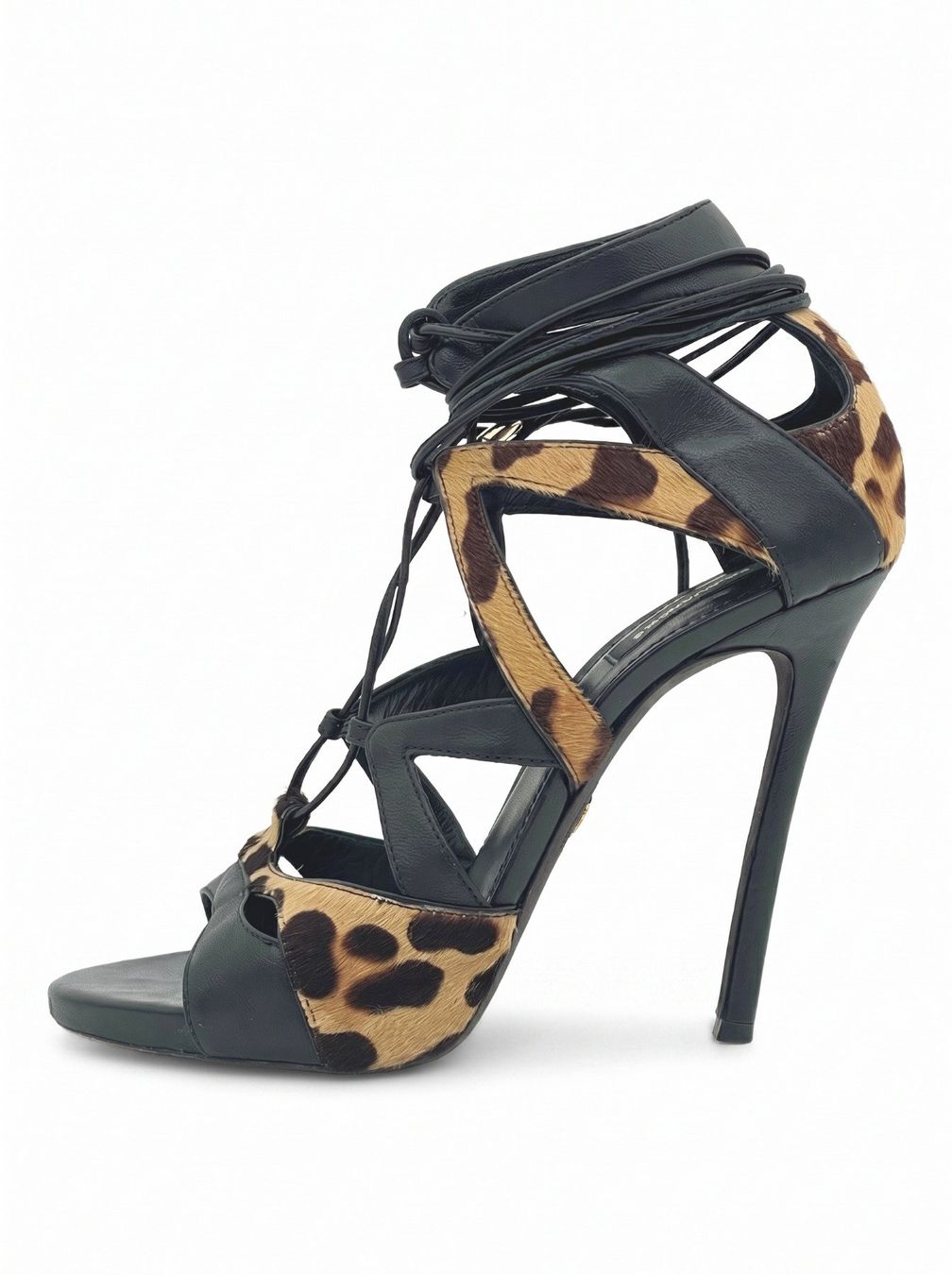 Dsquared2 Scarpe da donna: Dsquared2 Shoes Leopard Print Lace-Up EU 39 – Usato da Zürich venduto da shoe_shop
