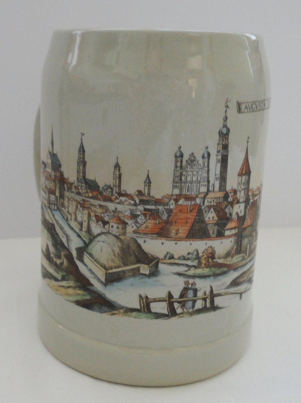 Bevande alcoliche: Bierkrug aus Keramik Augusta Vindelicorum  0,5l – Nuovo (secondo la descrizione) da zürich venduto da parts5060 3