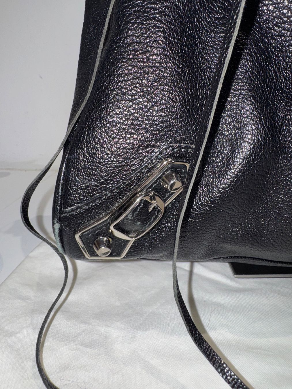 Balenciaga Borse da donna: Balenciaga Velo black leather bag – Usato da Lugano venduto da chs_fjt5 1