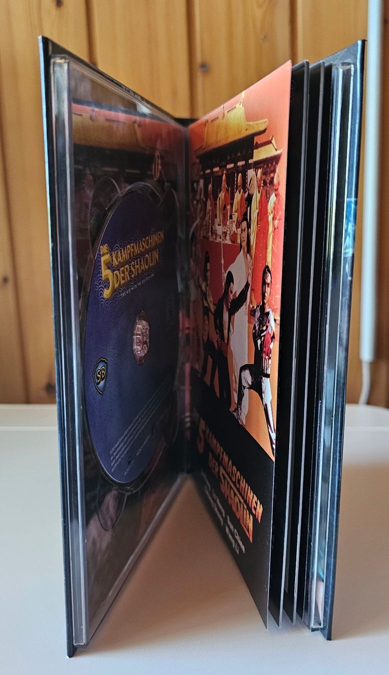 Alle DVDs: Die 5 Kamfmaschinen der Shaolin-Uncut! – Gebraucht aus Hergiswil LU von 1-2-3-D-e-i-n-s 2
