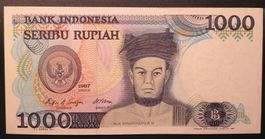 Banknote Indonesien 1000 Rupiah 1987 (I)