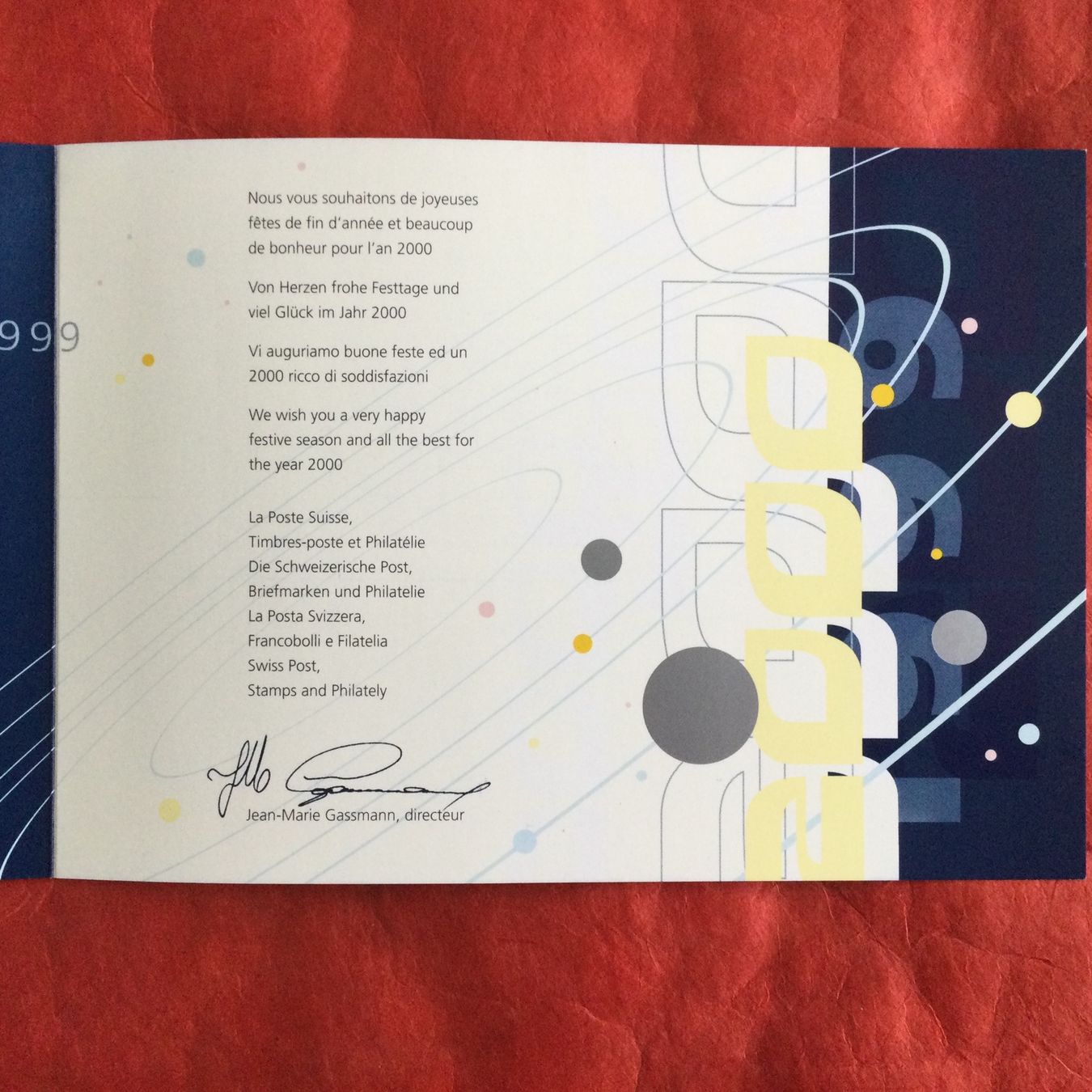 Tutti i francobolli: 1999 Sondermarke Millenium Nr. 985 Faltblatt – Usato da S. Pietro venduto da bro_jjl9 4
