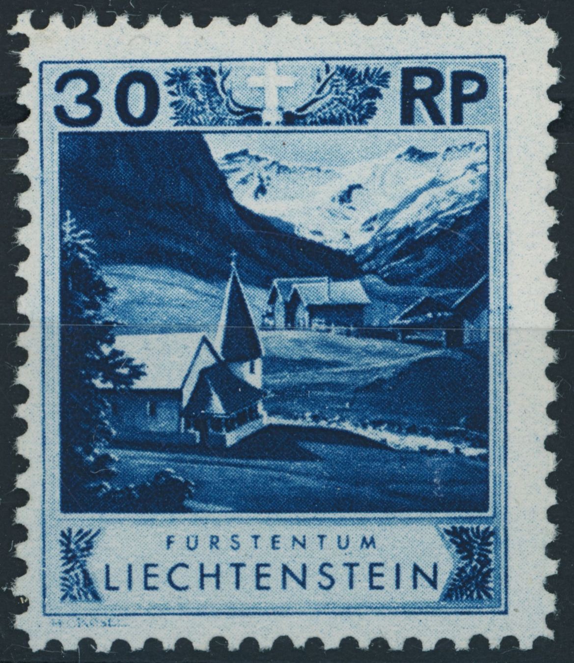 Tutti i francobolli: FL - 1930 - Landschaftsbilder - postfrisch ** - "die 89C" – Usato da Schindellegi venduto da leecollect
