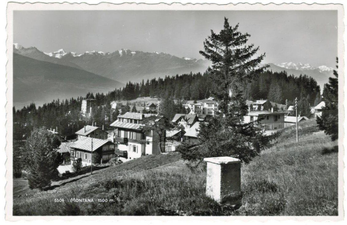 Cartoline postali: AK Montana – Usato da Zürich venduto da Tolima194