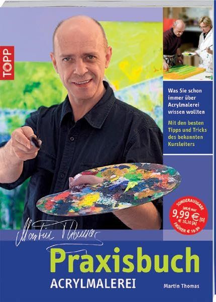 Libri: Buch über Acrylmalerei von Martin Thomas – Usato da Vessy venduto da marine64