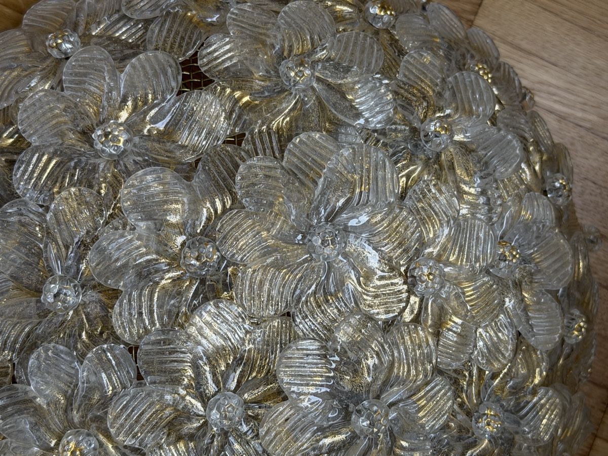 Lampadari & plafoniere: Murano Glass Flower Basket 1950s – Usato da Zürich venduto da ralph__ 7