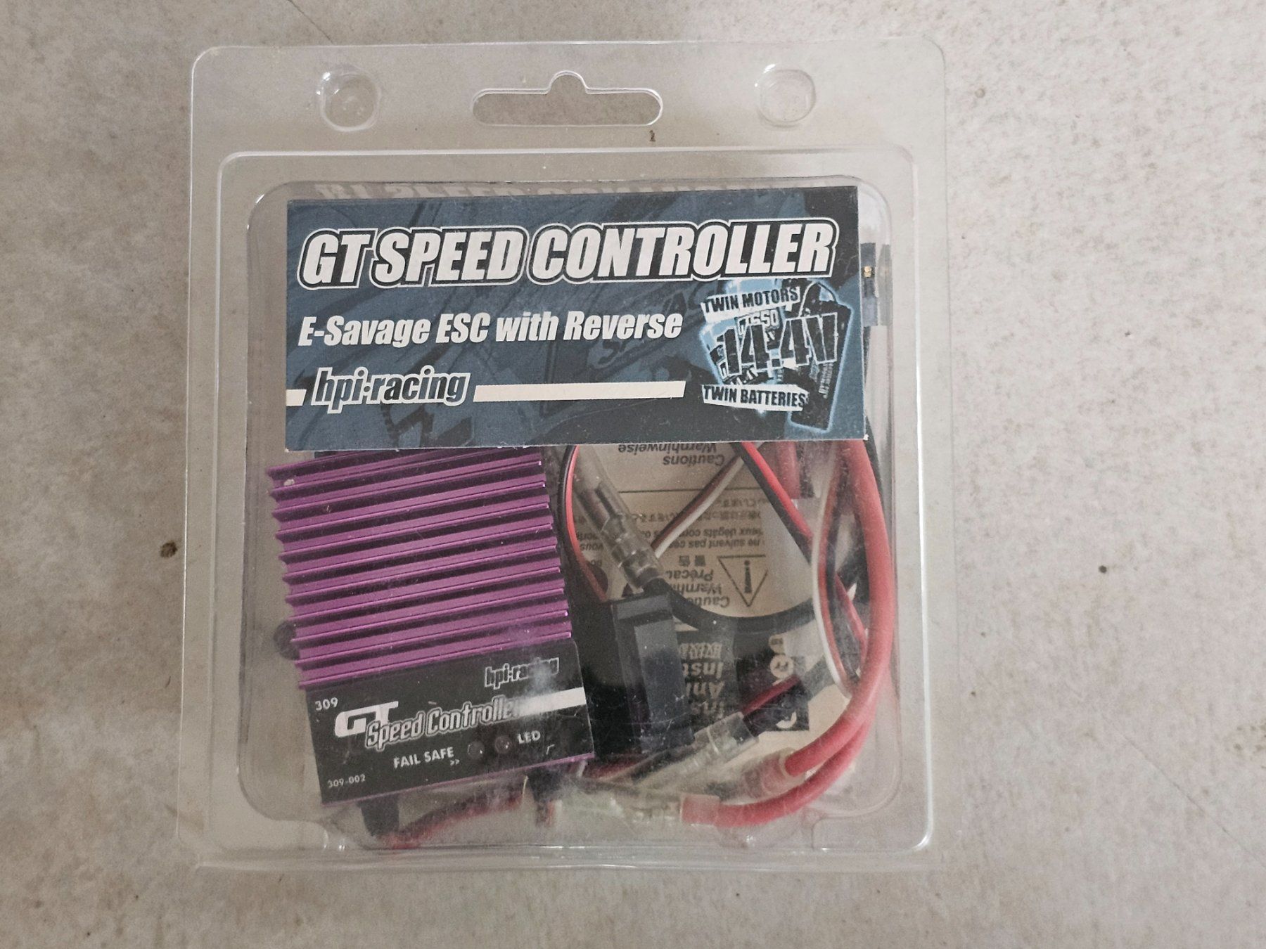 HPI RC Kits de montage: RC HPI RACING #309 - GT SPEED CONTROLLER – Neuf avec emballage d'origine à Yvonand par Li_poch