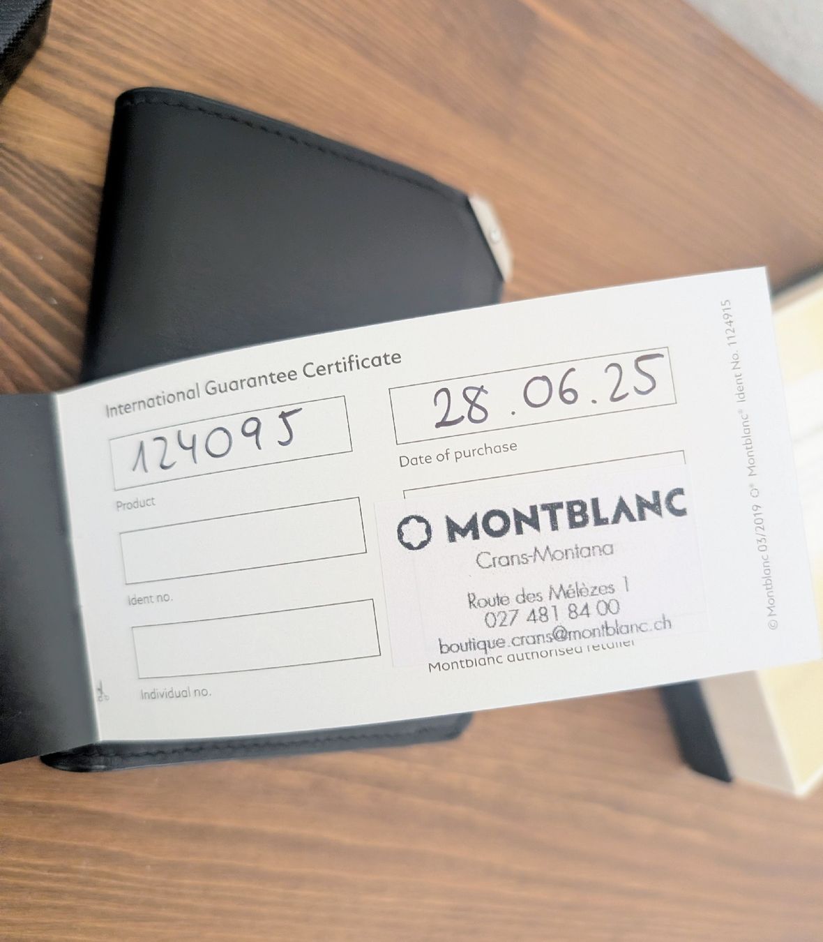 Montblanc Portafogli: Montblanc Portmonnaie – Nuovo (secondo la descrizione) da Bern venduto da fpa-92 4