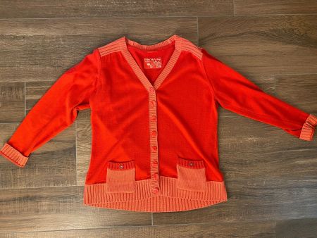 Wissmach Strickjacke rot / orange Gr. 44