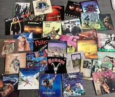 Coole Prog Rock Punk AOR Krautrock Metal LP Vinyl Sammlung