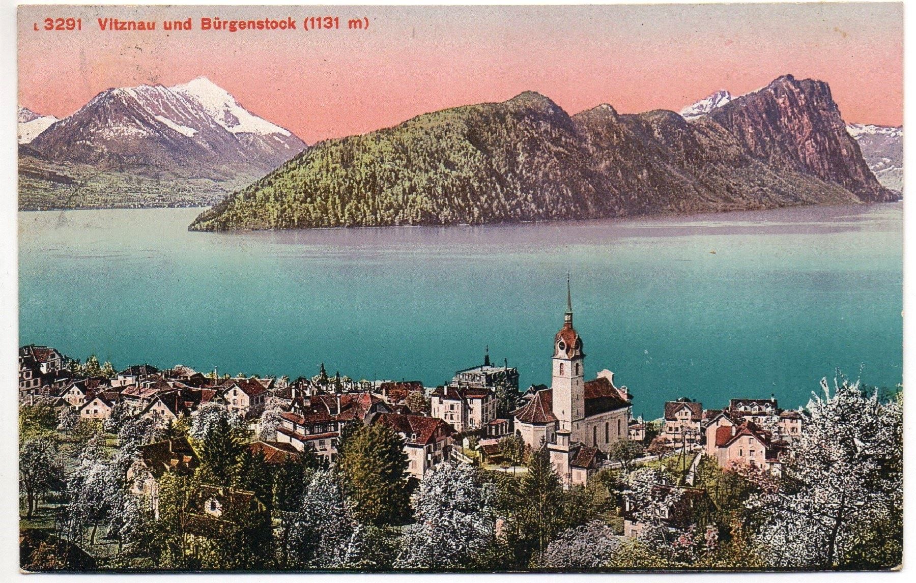 Ansichtskarten: VITZNAU und Bürgenstock – Gebraucht aus Jona von philajona