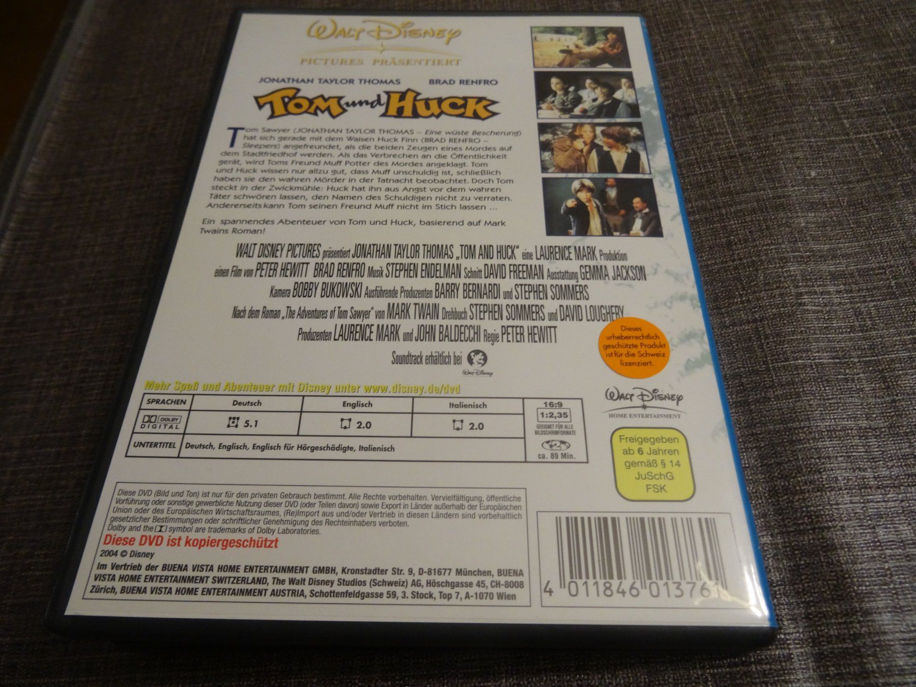 Tous les DVDs: DVD Tom und Huck Walt Disney – D'occasion à Olten par Disc-Verkauf 2