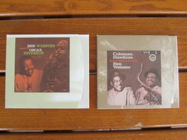 2 x CDs - Ben Webster & Coleman Hawkins / B.W. & O. Peterson