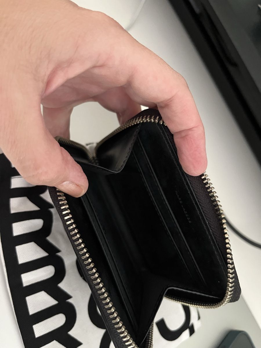 Marc Jacobs Brieftaschen: Marc Jacobs Wallet black and white leather – Neu (gemäss Beschreibung) aus Reinach BL von pinklemonade 1