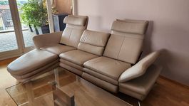 PM OELSA SAN DIEGO LUXUS-SOFA NEUWERTIG & ELEKTRISCH
