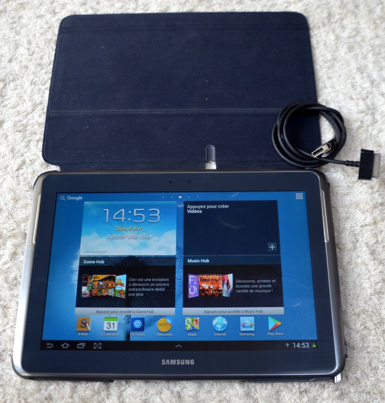 Samsung Tablet PC: Tablet Samsung Galaxy Note 10,1 GT-N8010 32Gb – Gebraucht aus Collonges von arashee
