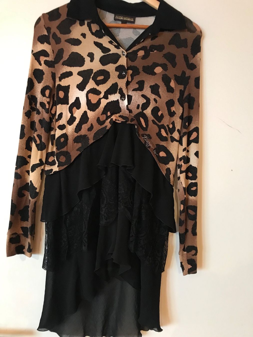 Maglioni & Felpe: Leo Muster Pullover von Fuego Women – Usato da Eggersriet venduto da VintageCouture86