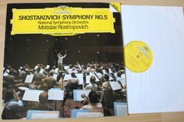Shostakovich: Symphonie Nr. 5 - Rostropovich; LP digital☯️