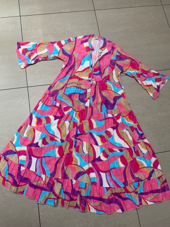 Boho Maxikleid aus Viscose
