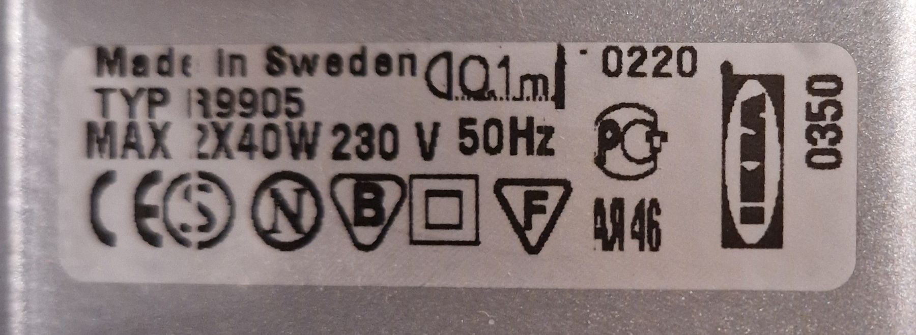 Ikea Lampade: lampe Applique 2×40W E14 – Usato da Ste-Croix venduto da Sporchet 2