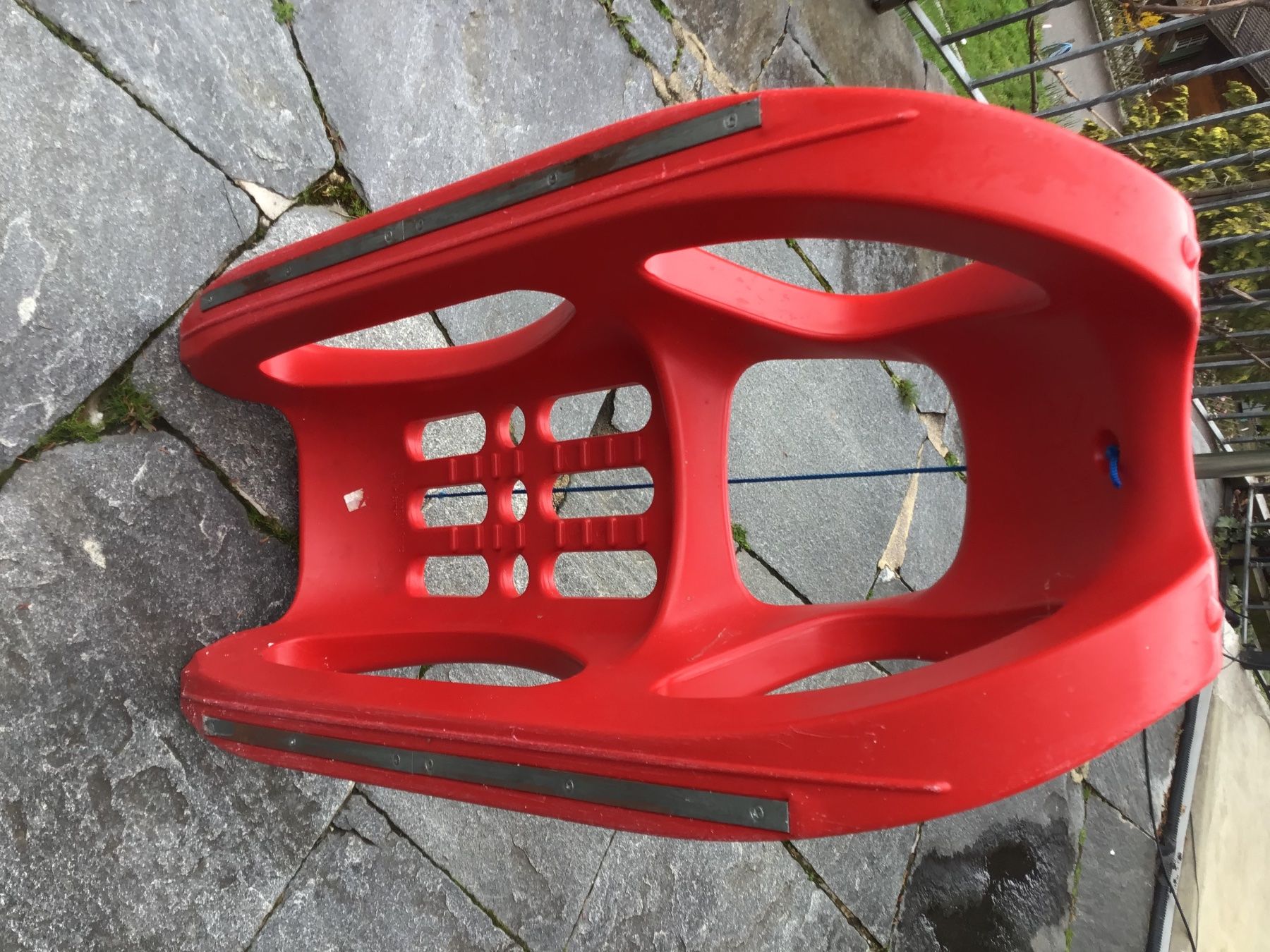 Schlitteln: Schlitten Snow Cruiser rot rolly toys – Gebraucht aus Trimbach von Lexli11 5