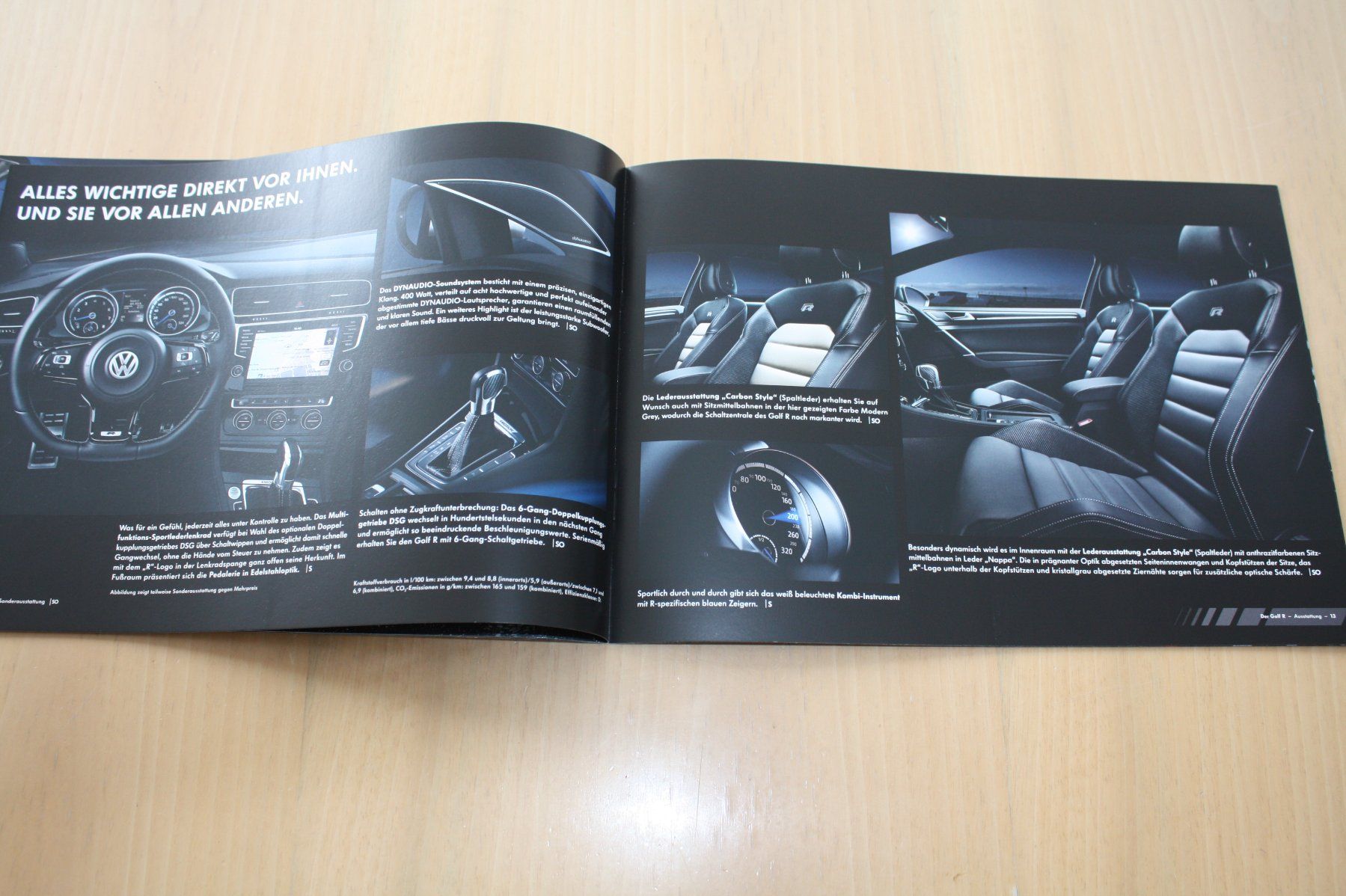 VW Documenti: VW Golf R Broschüre 10/2014 – Usato da Wikon venduto da erwin400 7