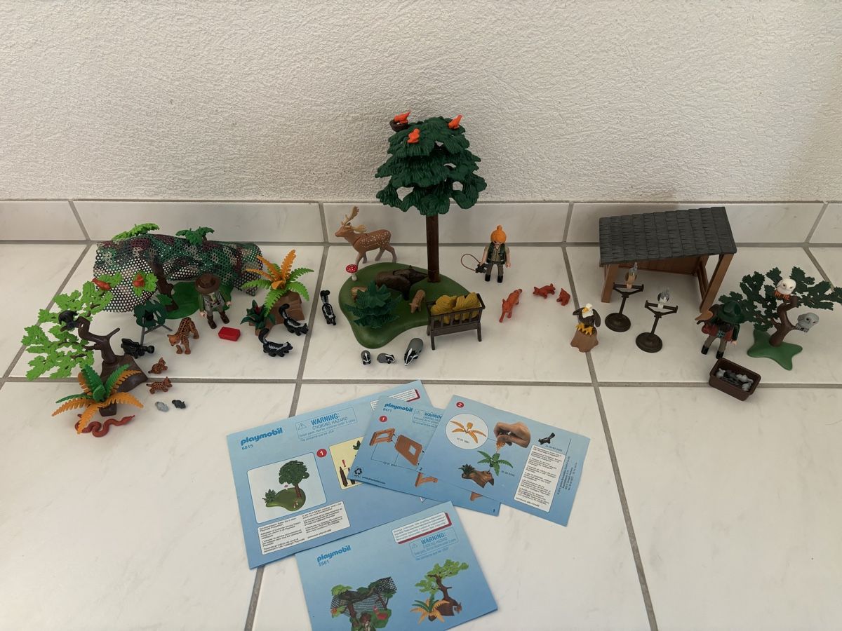 Playmobil Giocattoli: 4 rare Playmobil Wildlife Sets – Usato da Uetikon am See venduto da Winnieclaudia