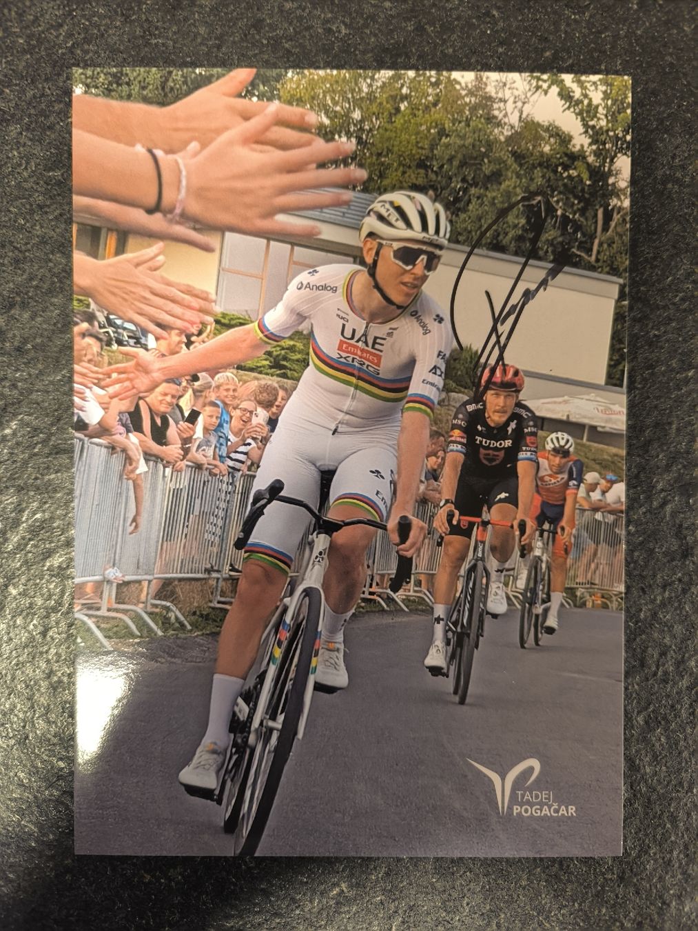 Autografi: Tadej Pogacar - Original Autogramm - Top Zustand – Nuovo (secondo la descrizione) da Magden venduto da CHSportscardsCol.