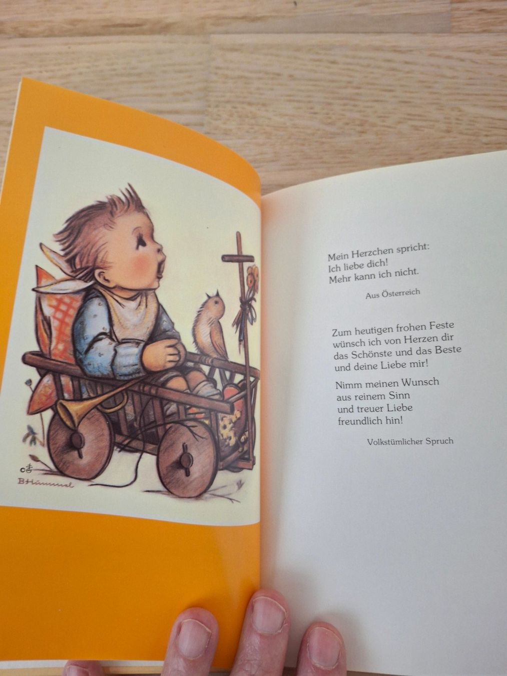 Libri: Hummel-Buch mit 24 Hummelbildern – Nuovo (secondo la descrizione) da Dietikon venduto da Hwengi 1