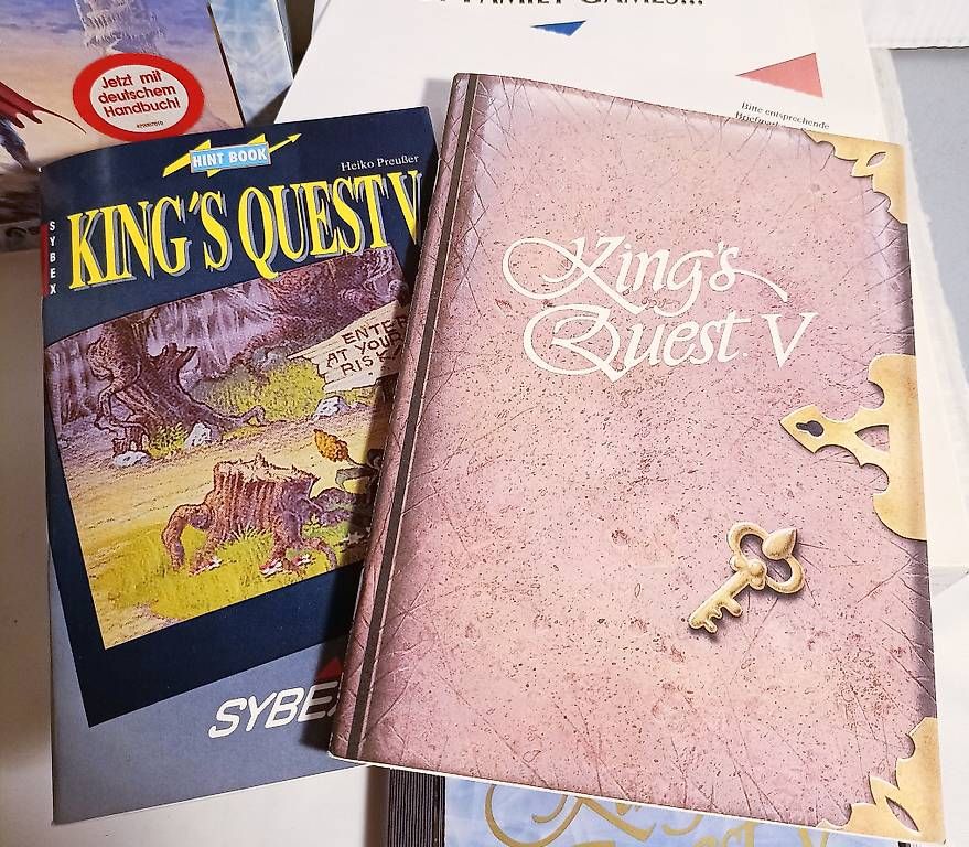 Giochi: KINGS QUEST 5 PC CD-ROM BIG BOX KOMPLETT SET 1A DE – Usato da Reinach BL venduto da mon_89wb 2