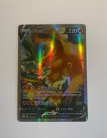 Glurak V Holo Pokemon Karte 2022 gespielter Zustand