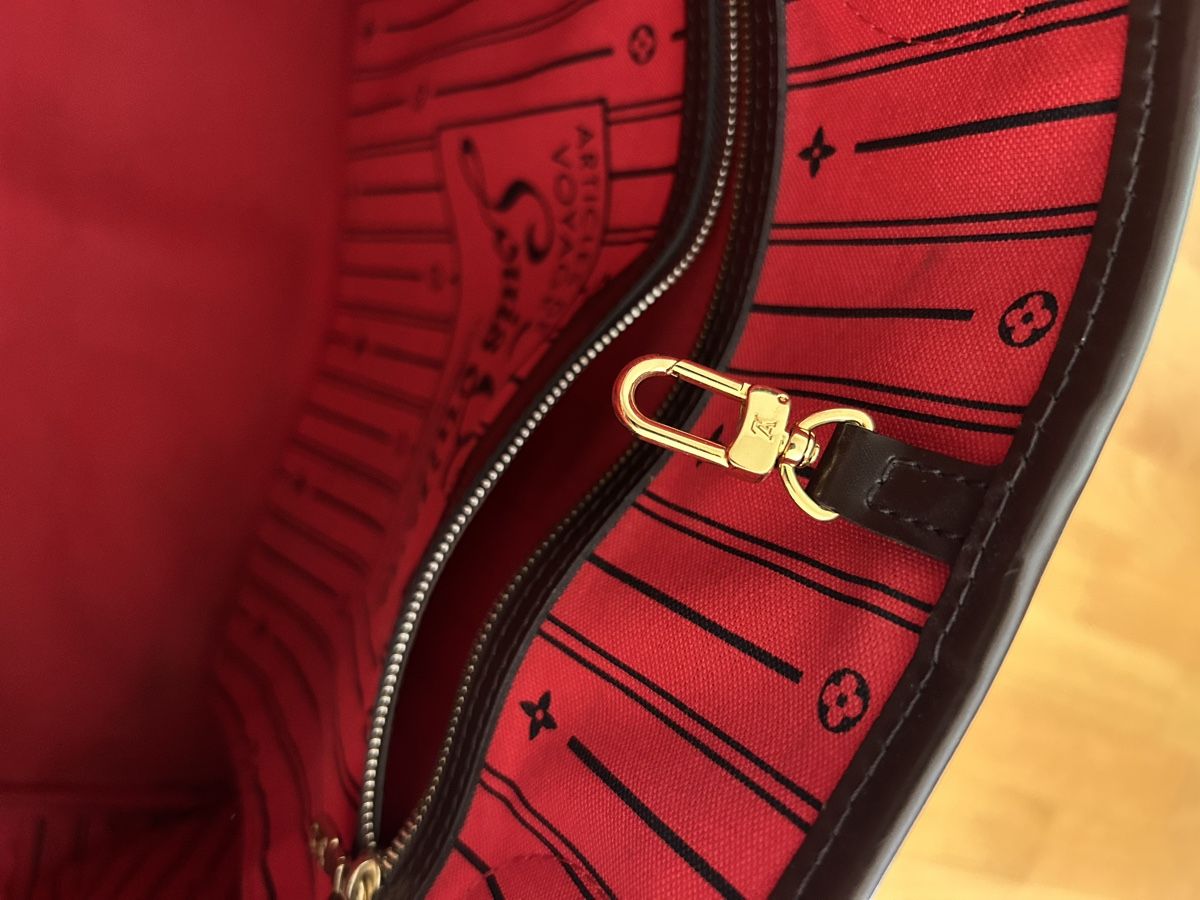 Louis Vuitton Taschen für Damen: Louis Vuitton Neverfull GM Damier – Gebraucht aus Basel von MyAn 5