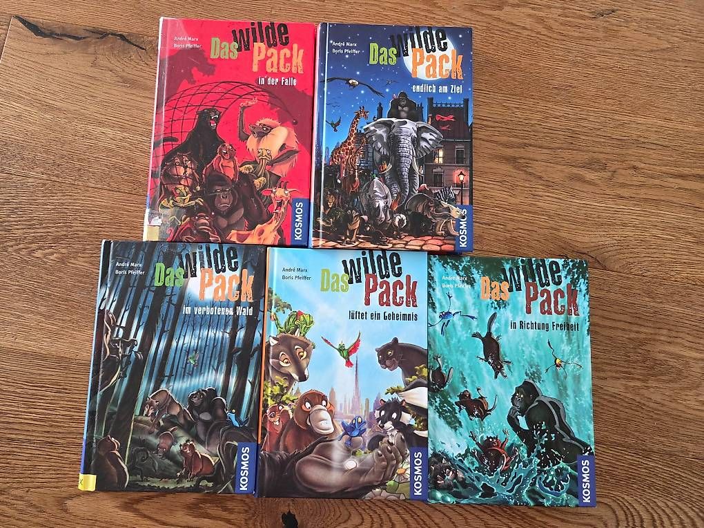 Libri: 5 Bücher Das wilde Pack – Usato da Dinhard venduto da Xspark
