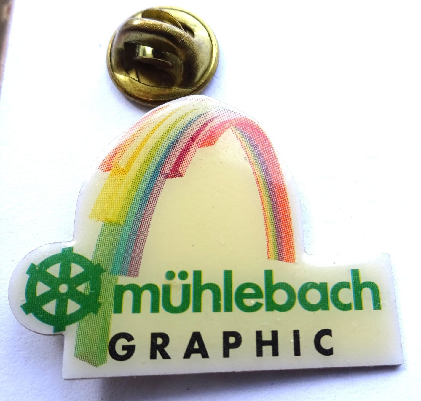 Placchette & Badge: Pin Mühlbach Graphic – Usato da Utzenstorf venduto da BUtter81