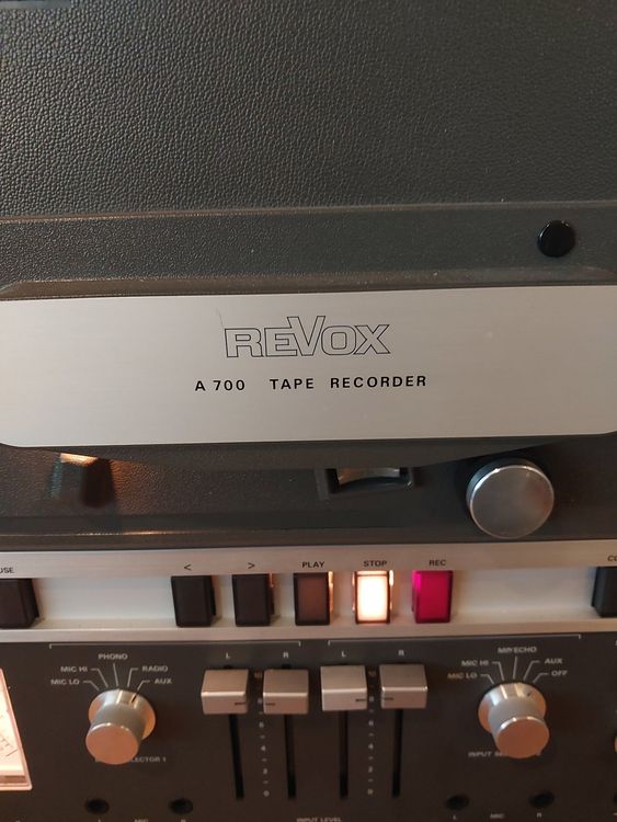 REVOX A-700 2 TRACK REEL TO REEL DECK